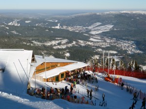 Blick vom Hohen Arber im Bayerischen Wald