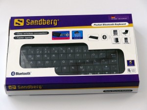 Das Sandberg Pocket Bluetooth Keyboard 630