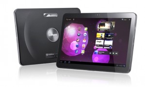 Ein attraktives Tablet: Das Samsung Galaxy Tab 10.1 - Foto (c) Samsung
