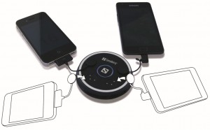 Die Sandberg Magnetic Charging Station 4in1